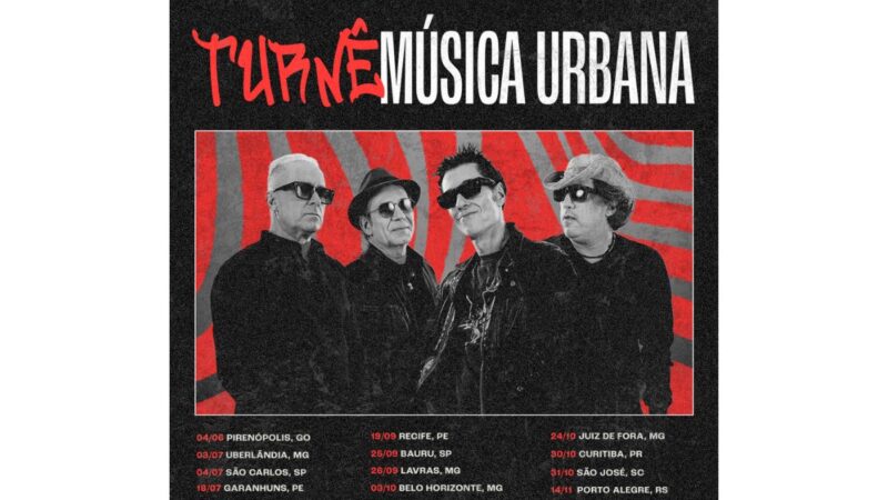 Capital Inicial anuncia turnê nacional “Música Urbana” e retoma formato elétrico