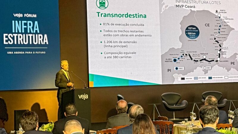 Elmano destaca Transnordestina e Porto do Pecém como eixos estratégicos do Ceará