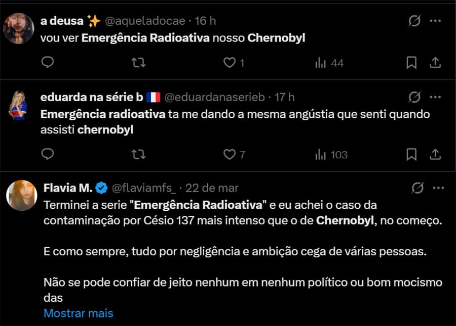Série “Emergência Radioativa” revisita acidente do Césio-137 que marcou Goiânia