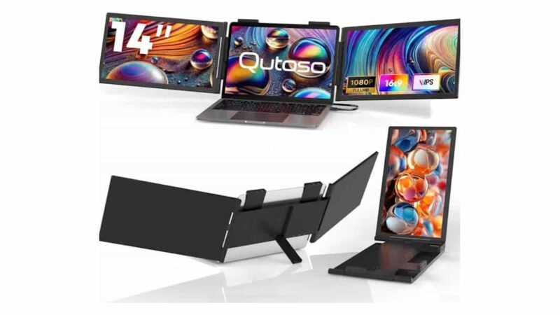 Extensor de tela portátil de 14″ amplia a área de trabalho do notebook