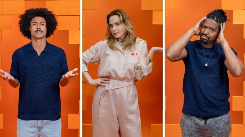 Breno, Ana Paula e Leandro Boneco formam o 9º Paredão do BBB 26