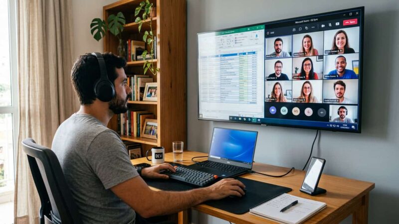 Porta HDMI da TV permite usar a tela como monitor, console e centro de streaming