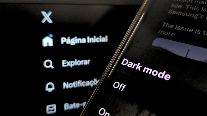 X remove opção interna de tema escuro no iOS; agora segue configuração padrão do iPhone