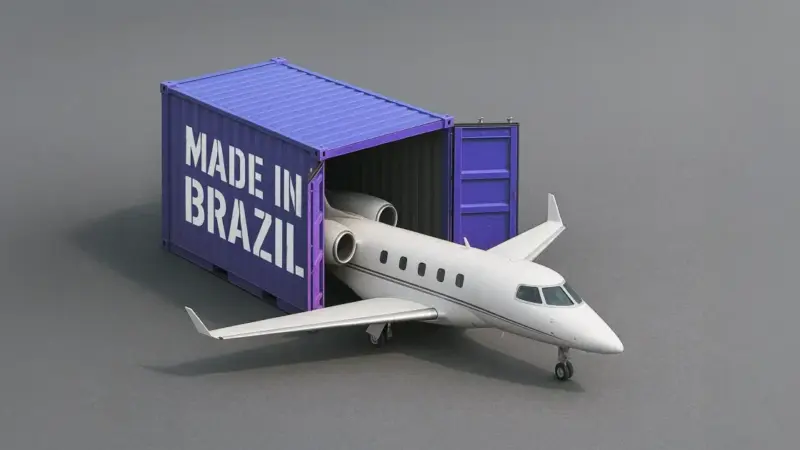 Embraer prevê recuperação gradual de margem após isenção de tarifas dos EUA