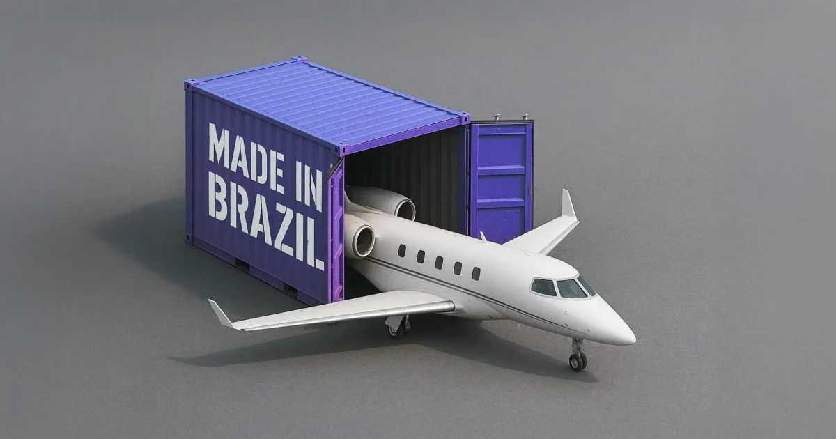 Embraer prevê recuperação gradual de margem após isenção de tarifas dos EUA