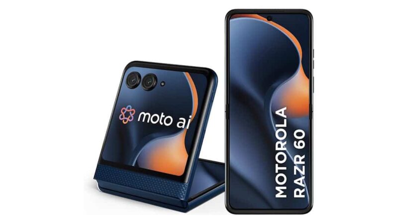 Motorola Razr 60 com tela dobrável aparece em promoção na Amazon