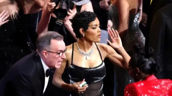 Teyana Taylor afirma ter sido empurrada por segurança durante o Oscar 2026