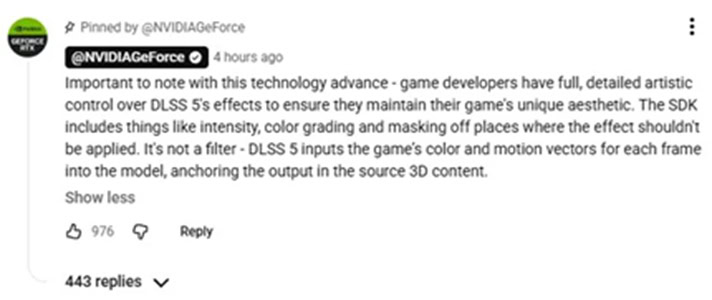 Nvidia enfrenta críticas após usar IA para alterar visuais de personagens em jogos