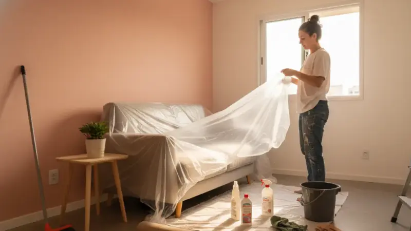 Como limpar a casa após a pintura: passo a passo para um acabamento sem danos