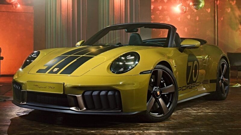Porsche apresenta o 911 Spirit 70 ao público de Fortaleza