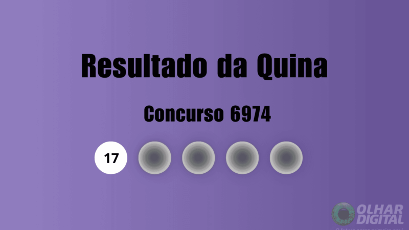 Resultado da Quina 6974: números sorteados e informações sobre prêmio e próximos concursos