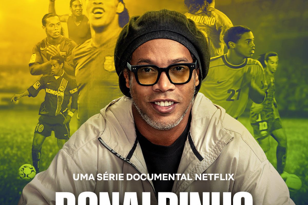 Netflix anuncia três documentários sobre futebol; minissérie de Ronaldinho estreia em 16 de abril