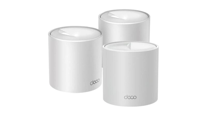 Kit com 3 roteadores TP-Link Deco X10 entra em promoção no Mercado Livre