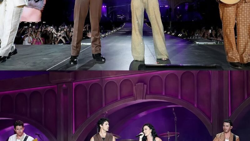 Jonas Brothers anunciam álbum ao vivo que deve incluir versão de “This Is Me” com Demi Lovato