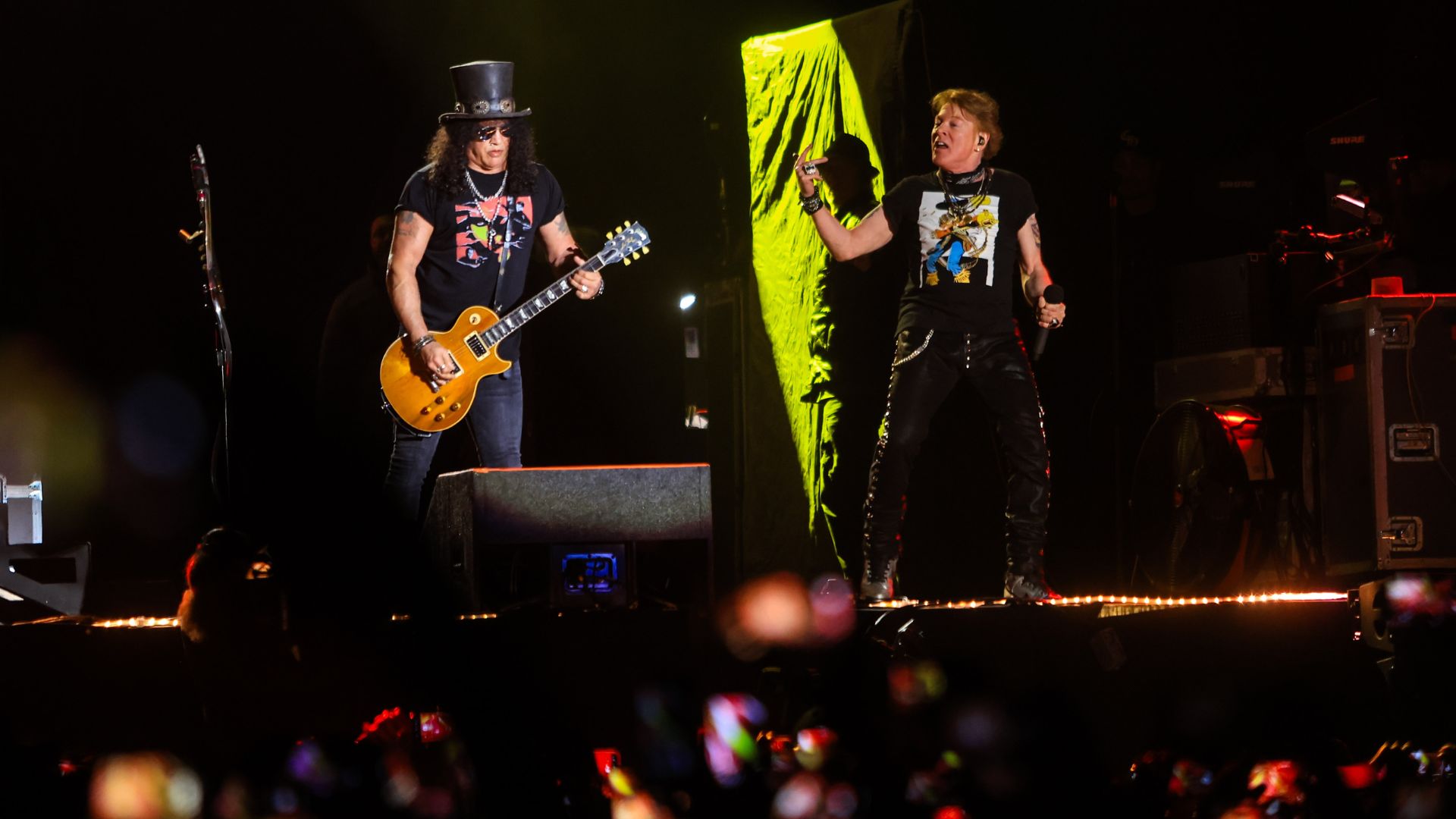 Guns N’ Roses abre 2026 no México e apresenta duas músicas inéditas ao vivo