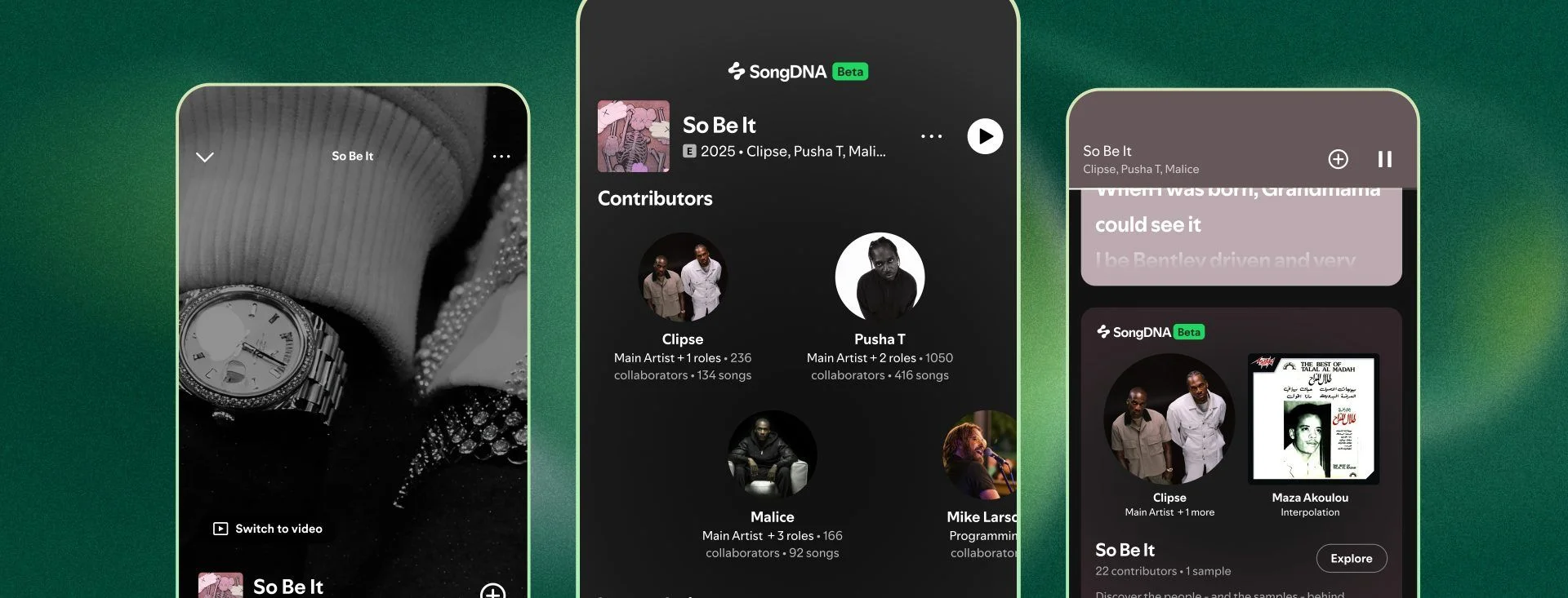 Spotify lança SongDNA para mostrar origens e conexões das músicas