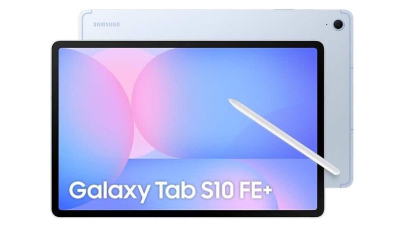 Samsung Galaxy Tab S10 FE+ 5G entra em promoção na Amazon com 128 GB e S Pen