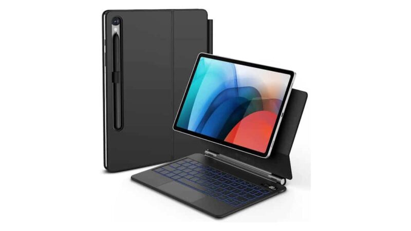 Capa com teclado e trackpad BETTDOW para tablets Samsung Galaxy está em oferta