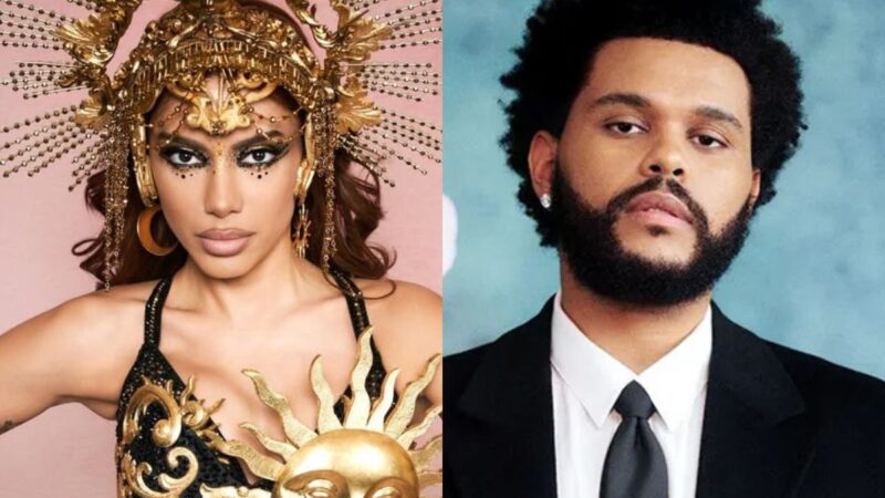 Anitta comenta reposts de The Weeknd durante o Carnaval e brinca que ele agora tem “uma música do Carnaval”
