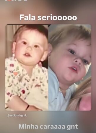 Virginia Fonseca mostra semelhança com o filho caçula em publicação nas redes