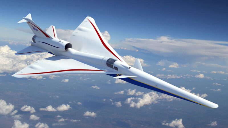 Segundo voo do jato X-59 da NASA é interrompido por aviso técnico após decolagem