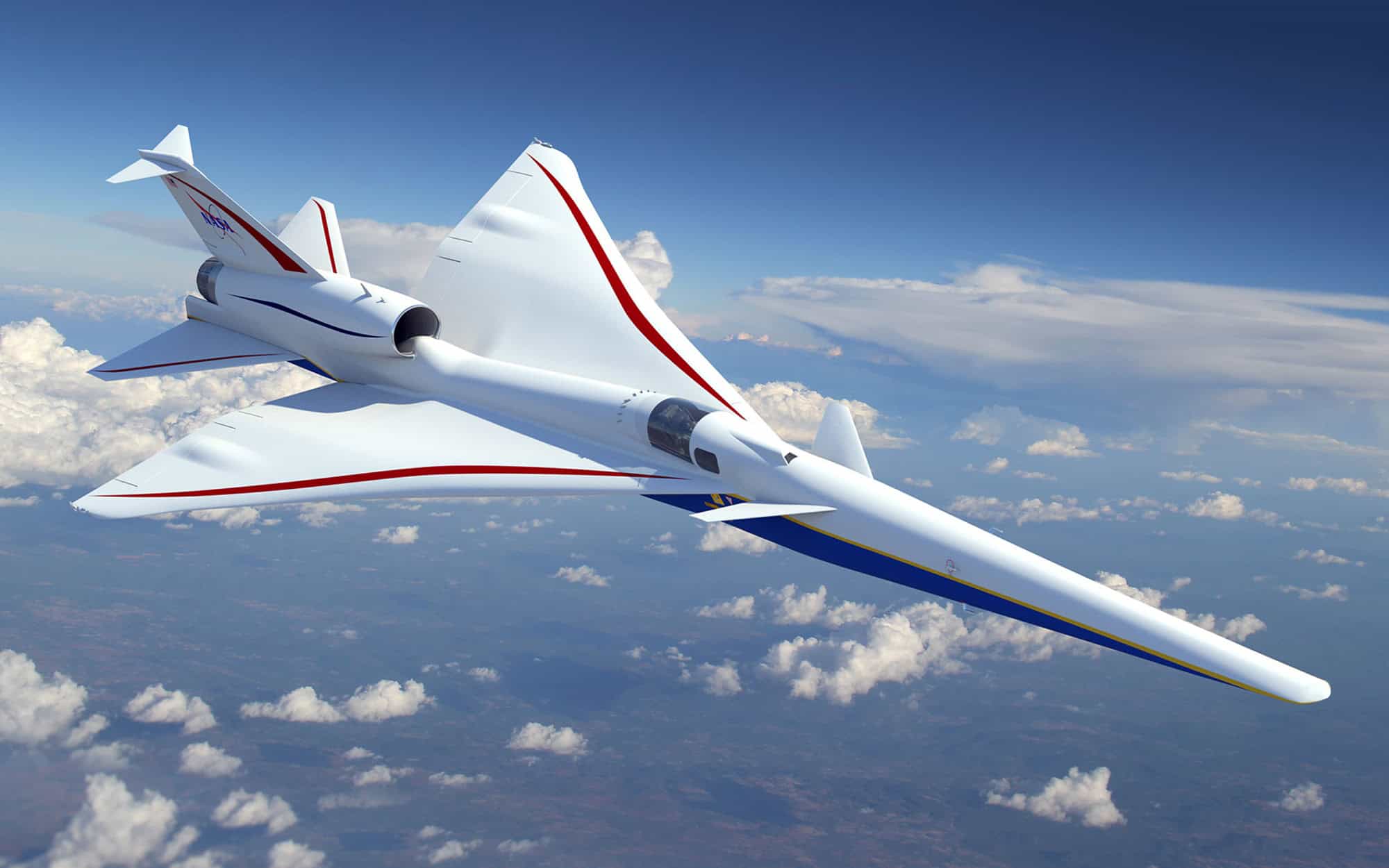 Segundo voo do jato X-59 da NASA é interrompido por aviso técnico após decolagem