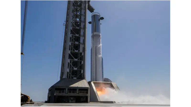 SpaceX realiza primeira ignição do novo Starship V3 antes de lançamento previsto para abril