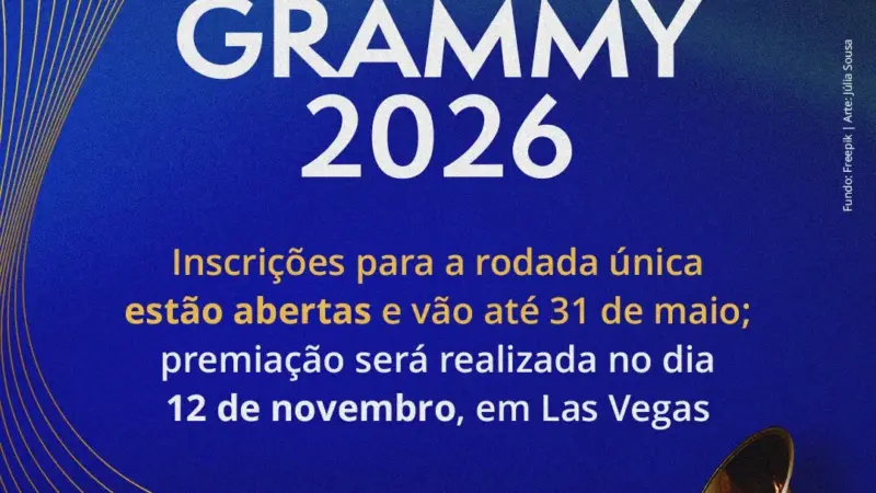 Latin Grammy 2026 abre rodada única de inscrições com novas regras para uso de IA