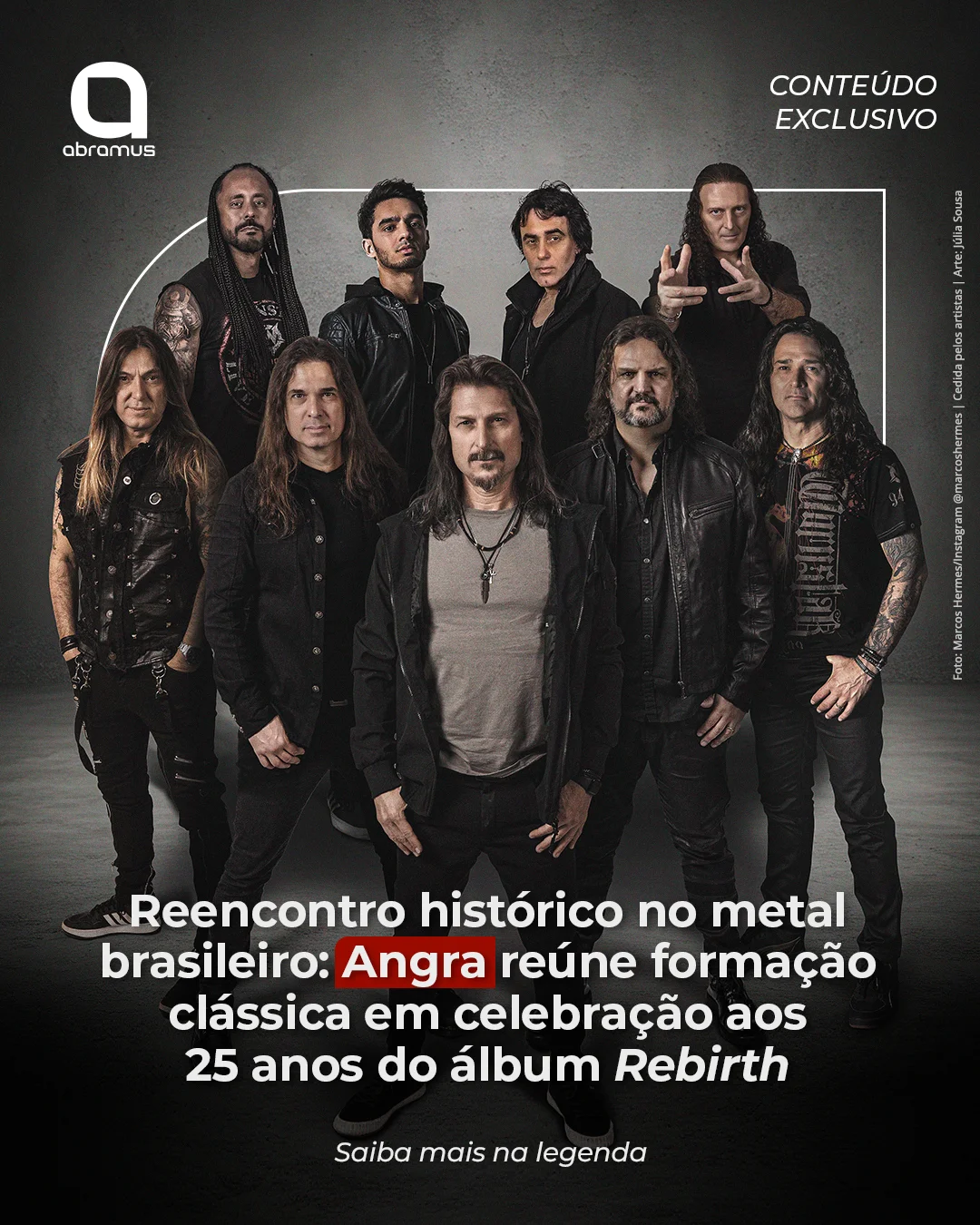 Angra volta aos palcos com formação do álbum Rebirth no Bangers Open Air