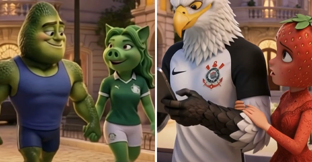 CazéTV e TNT Sports adotam trend das “novelinhas” de frutas para promover transmissões