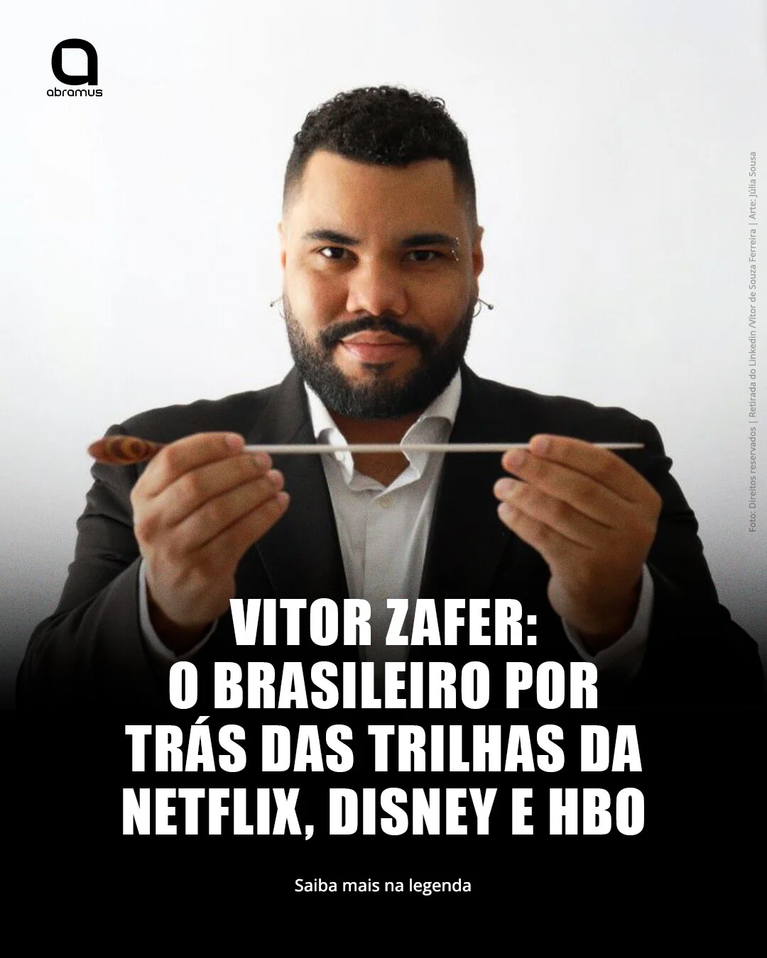 Vitor Zafer: o brasileiro por trás das trilhas da Netflix, Disney e HBO