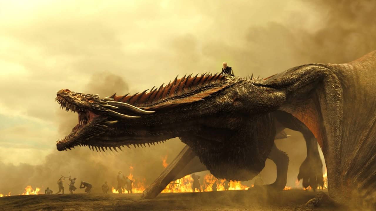 Balerion, o Terror Negro, terá filme que revive o maior dragão de Westeros