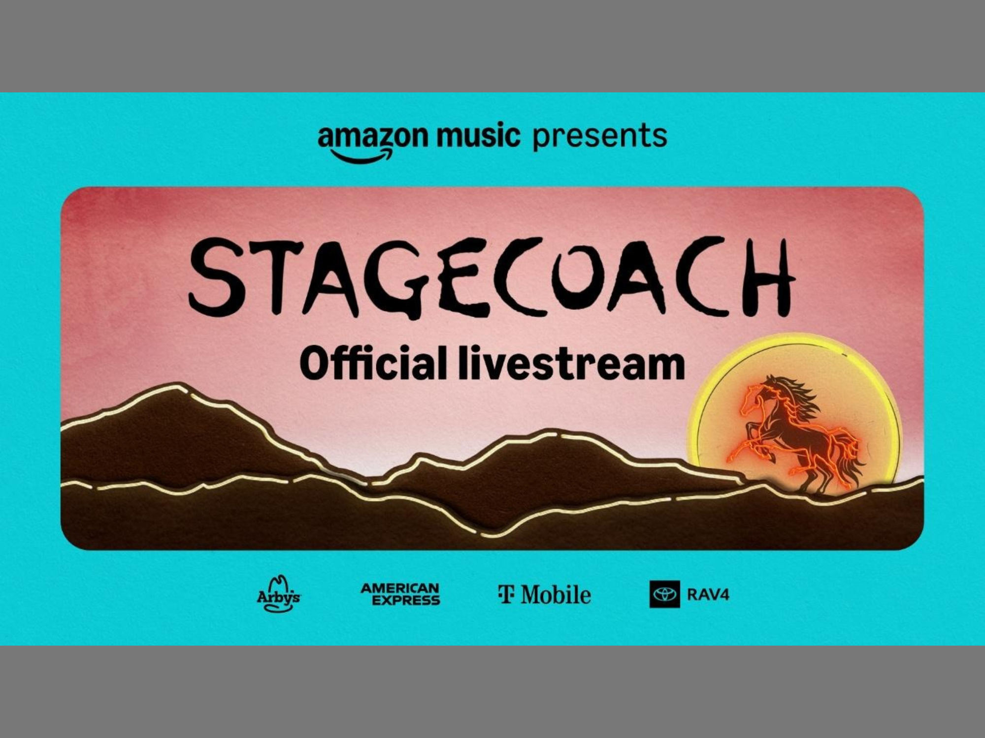 Amazon Music renova transmissão do Stagecoach 2026 e inclui conteúdos originais antes do evento