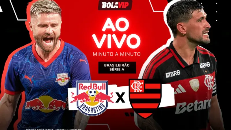 Bragantino derrota o Flamengo por 3 a 0 na 9ª rodada do Brasileirão; Pulgar é expulso