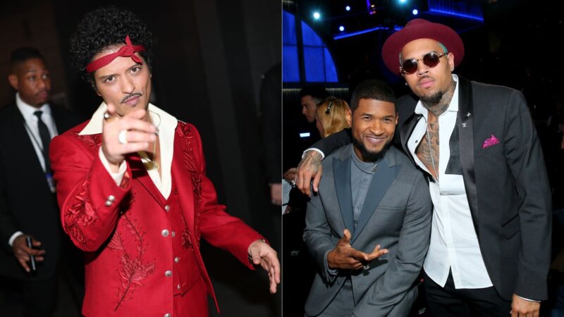 Bruno Mars é alvo de críticas ao compartilhar promoção da turnê de Chris Brown e Usher