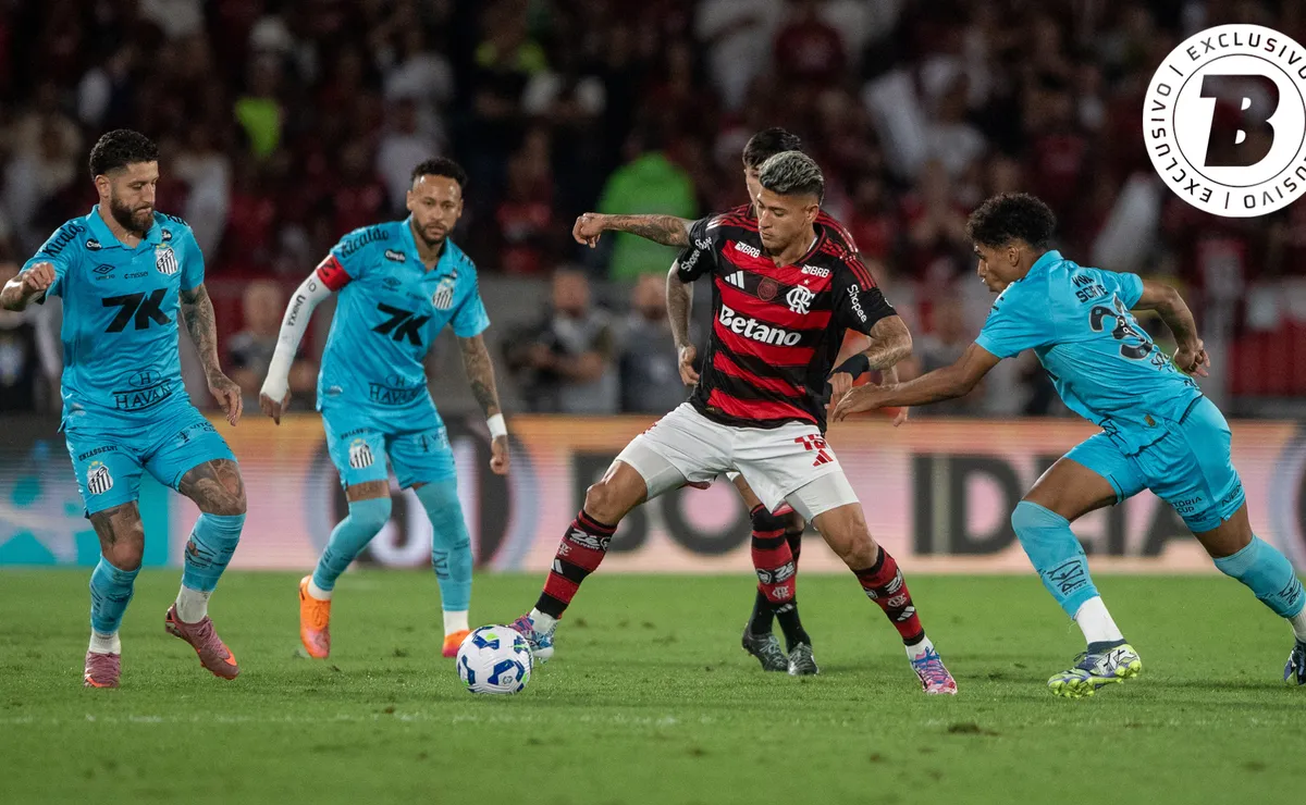 Flamengo destaca-se pela defesa enquanto Santos já sofreu 13 gols no Brasileirão