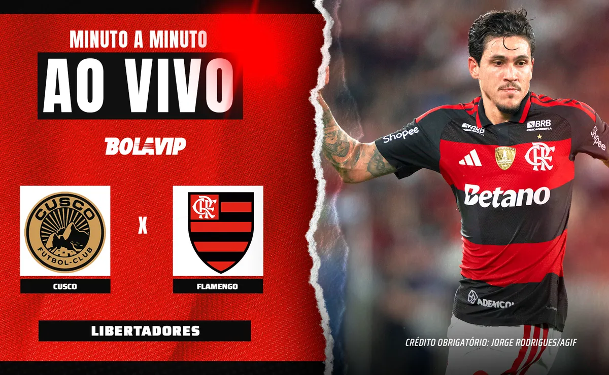 Bruno Henrique marca de cabeça e coloca Flamengo na frente contra o Cusco pela Libertadores