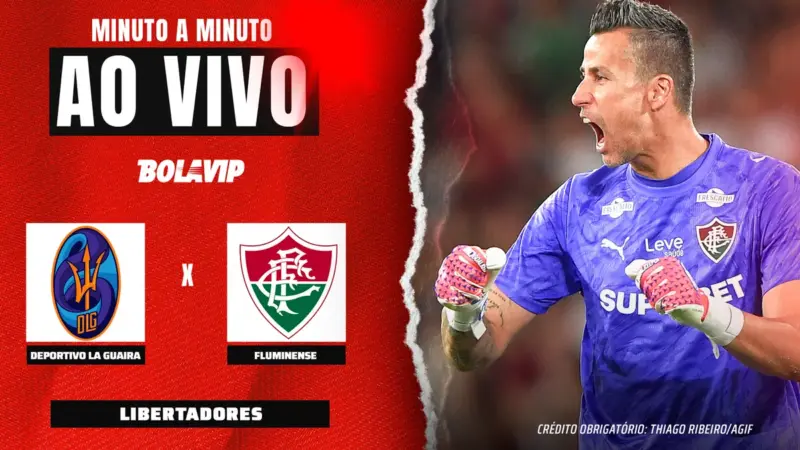 Deportivo La Guaira e Fluminense empatam sem gols; segundo tempo em andamento pela Libertadores