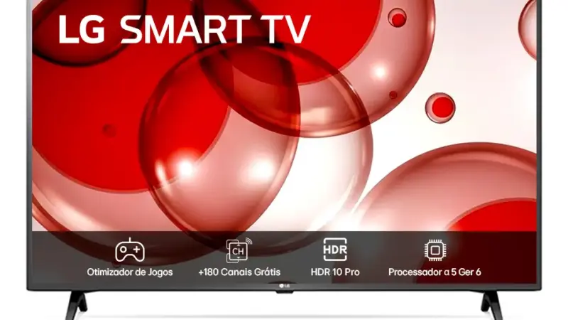 LG 43” Full HD com Alexa e IA é ofertada com desconto no Mercado Livre