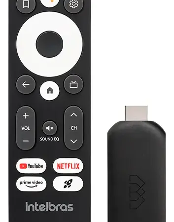 Smart TV Stick Intelbras transforma TV comum em Smart por R$ 221,98
