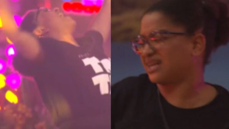 Milena canta “Golden” em língua desconhecida durante festa do BBB 26 e viraliza nas redes