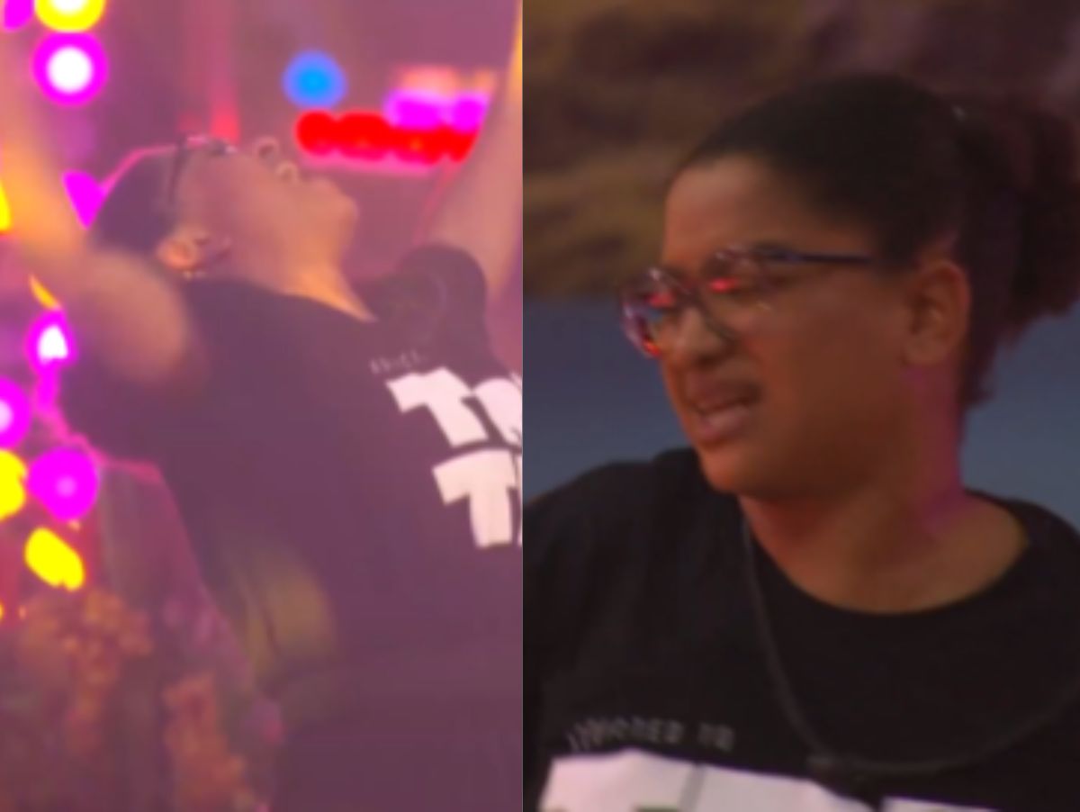 Milena canta “Golden” em língua desconhecida durante festa do BBB 26 e viraliza nas redes