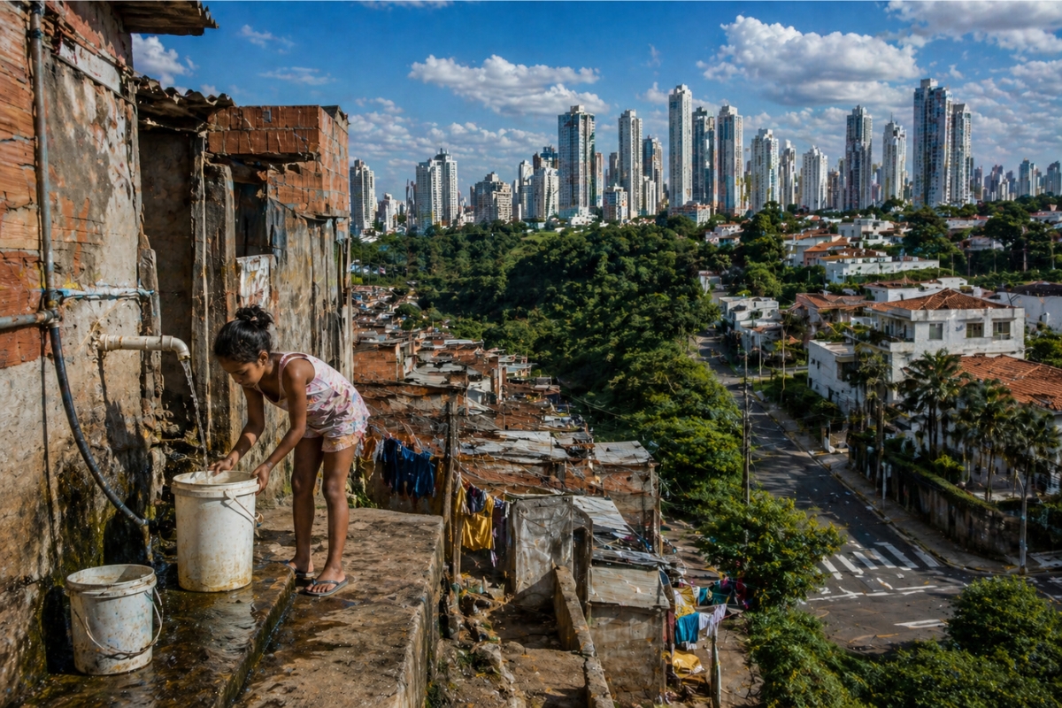 Brasil tem aquíferos gigantes, mas 33 milhões de pessoas sem água tratada