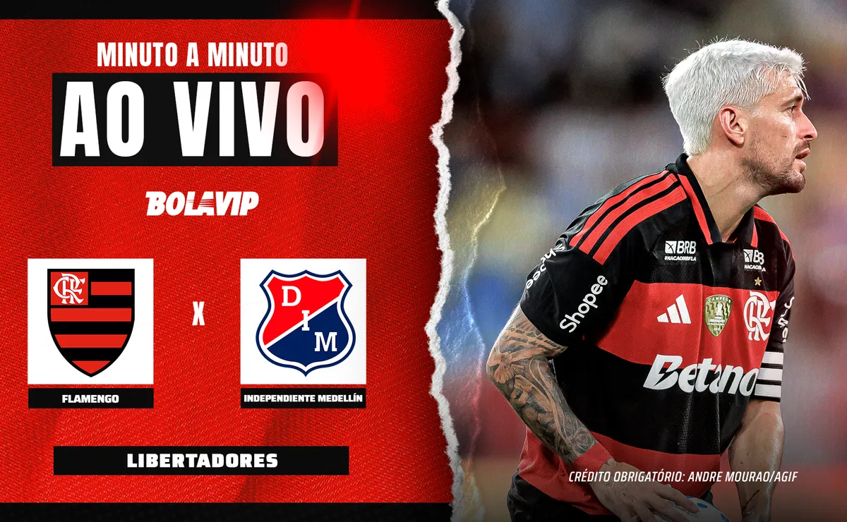 Flamengo e Independiente Medellín se enfrentam no Maracanã pela Libertadores