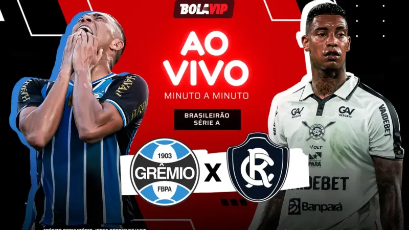 Alef Manga perde pênalti e Grêmio e Remo empatam em 0 a 0 pelo Brasileirão