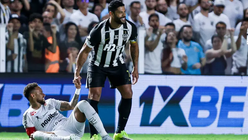 Hulk evita falar sobre Neymar e seleção após Santos 1 x 0 Atlético-MG
