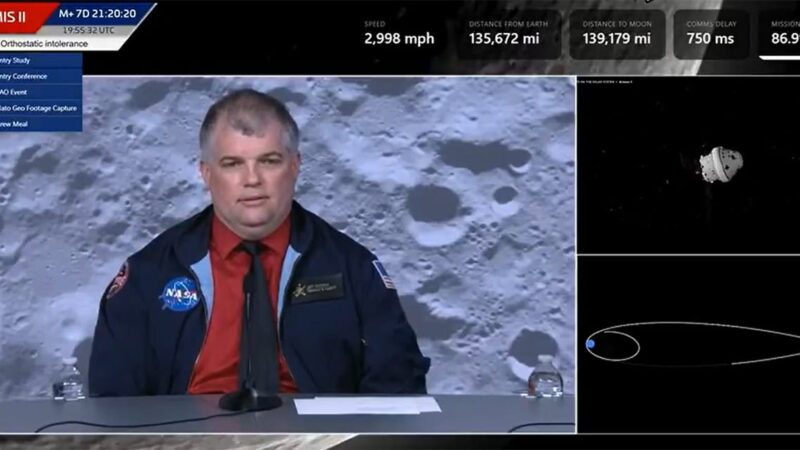 Diretor de voo da NASA afirma que ângulo de reentrada é crucial para sucesso da Artemis 2