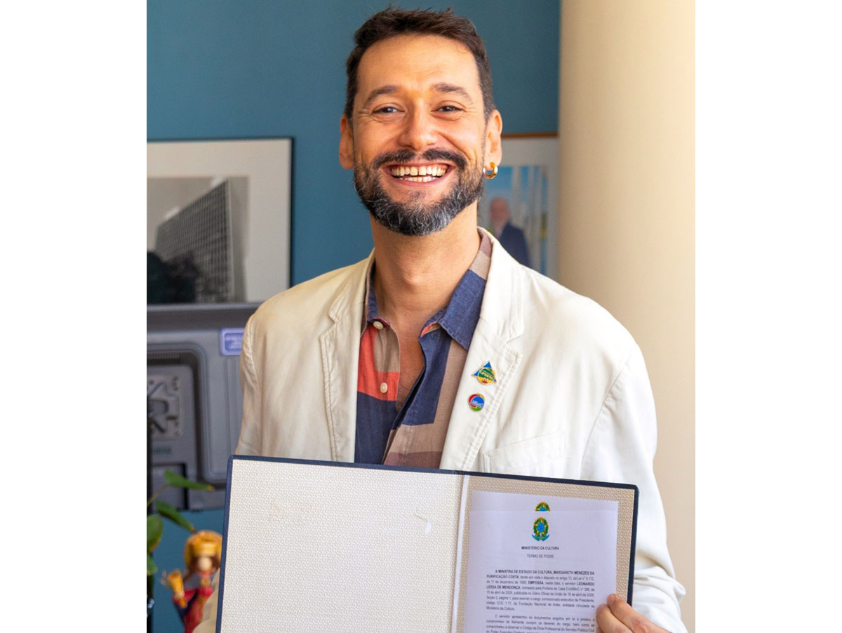 Funarte oficializa Leonardo Lessa na presidência e mantém foco na Política Nacional das Artes