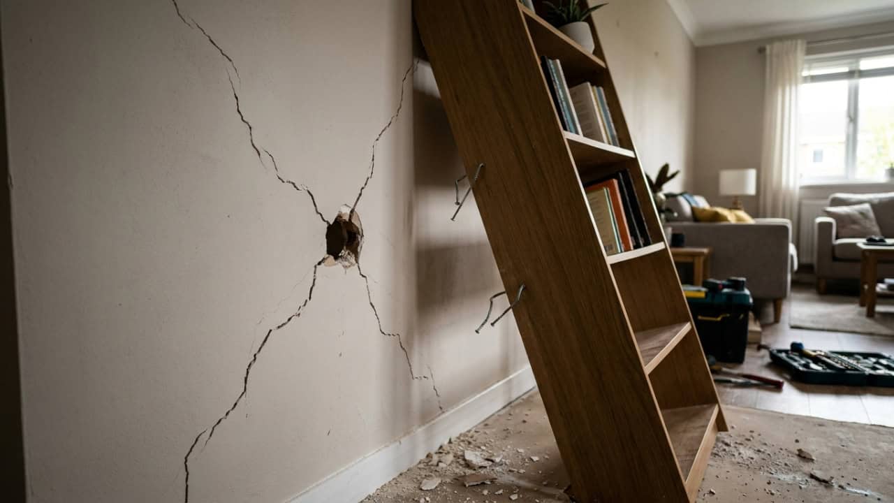 Como instalar prateleira sem danificar a parede e evitar rachaduras
