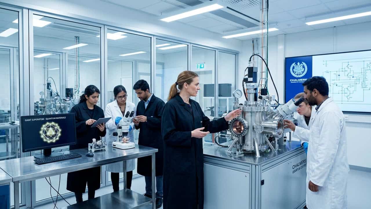 Superátomos gigantes desenvolvidos na Suécia podem proteger computadores quânticos universais